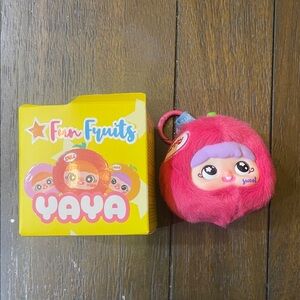 Confirmed yaya Fun Fruits Pink Plush Toy